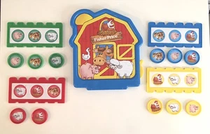 Fisher Price Barnyard Bingo Brettspiel Vintage 1994 unvollständig 47510 Ersatz - Bild 1 von 5