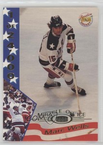 1995 Signature Rookies Miracle on Ice 1980/24000 Marc Wells #39