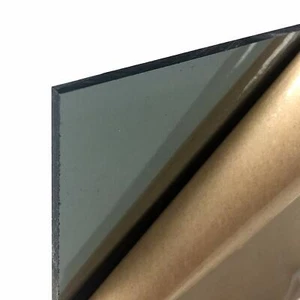Acryl Plexiglas grau getönte Kunststofffolie 1/8" dick Sie wählen die Größe Farbe - Bild 1 von 2