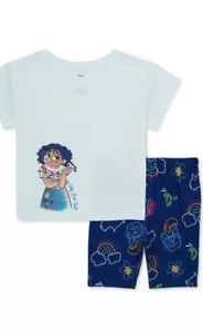 Disney Encanto  Girls 2pc Shorts And Shirt Pajama Set  Size 8  NWT - Picture 1 of 1