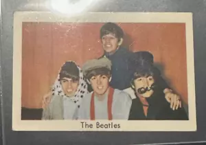 Tarjeta coleccionable The Beatles 1965-68 serie sin numerar goma holandesa casi nueva - Imagen 1 de 2