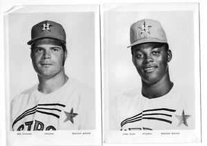 (2) 1972 HOUSTON ASTROS 5 x 7 Fotos BOB STINSON JOSE SOSA Hochglanzmedien   - Bild 1 von 3