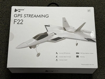 Hubsan F22 F-22 2.4Ghz 4CH 310mm Wingspan EPO FPV RC Airplane RTF W/ Camera - Image 1 of 2