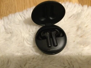 LG TONE Free HBS-FN4 Bluetooth Wireless Stereo Earbuds with Meridian Audio BLACK - Picture 1 of 2