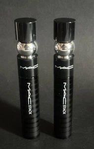 Mac Mascara Stack Micro Brush Black Lot of 2 Full size 12ml /0.41oz each nwob - Picture 1 of 4