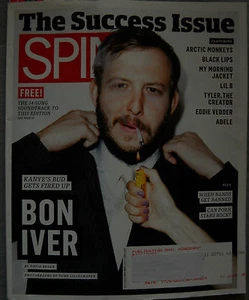 Revista Spin Julio 2011 The Success Issue Bon Iver Labios Negros Artic Monkeys - Imagen 1 de 12