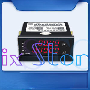 Meter DW-81 Voltage/current dual display panel meter upper limit lower limit