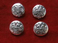 Russian 4 buttons for the Imperial Army 1985-1917 (22 mm.) under silver