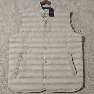 Peter Millar XL Crown Crafted Regent Vest Gale Grey Quilted Puffer $285 MS24XZ20 - Picture 1 of 10