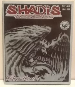 Revista Shadis #6 COMO NUEVO con mapa de Alderac raro años 90 RPG Fanzine Jolly Blackburn - Imagen 1 de 3
