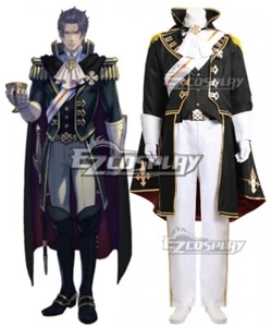 Ace Attorney Grim Reaper of the Old Bailey Barok van Zieks Cosplay Costume E001 - Picture 1 of 6