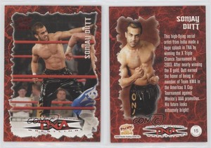 2004 Pacific TNA Red Sonjay Dutt #15 Rookie RC