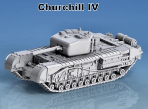 British - Churchill Tanks (3) - Picture 1 of 6