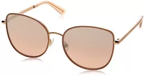 New Kate Spade New York KS Maryam/G/S Women's Oval Sunglasses, Red Gold, 56-17mm - Picture 1 of 4