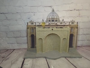 Neu Hawthorne Village Petersplatz Krippe prächtiger Vatikan Stall L2 - Bild 1 von 6