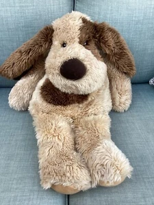 Keel Simply Soft Collection Puppy Dog Brown Patch Large 70cm Soft Toy Beanie Leg - Picture 1 of 3
