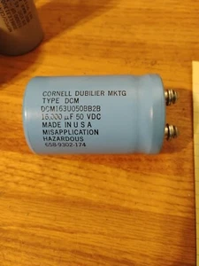 Cornell Dubilier DCM163U050BB2B Kondensator - Bild 1 von 1