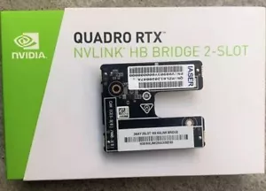 NVIDIA NVLink Bridge 2 Slot Bridge 4cm spacing qtx6000/IASER server spare parts - Bild 1 von 9