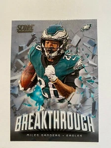 2020 Score Breakthrough #B-MS Miles Sanders - Philadelphia Eagles - Picture 1 of 1