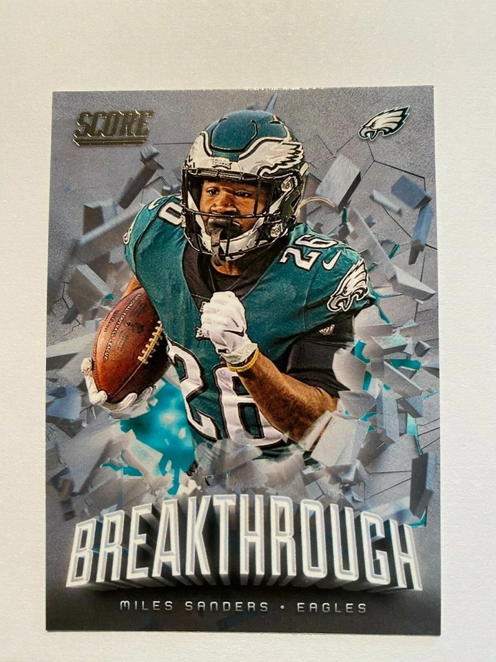 2020 Score Breakthrough #B-MS Miles Sanders - Philadelphia Eagles - Image 1 of 1
