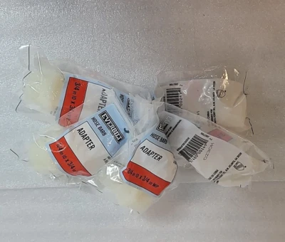 5PK  Everbilt HOSE BARB 3/4 in. Barb x 3/4 in. MIP Nylon Adapter Fitting A-590 - Image 1 of 3