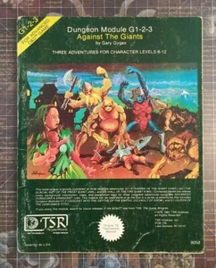 G1-2-3 Against The Giants - TSR - Vintage - D&D - Picture 1 of 12