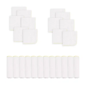 Baby Waschlappen 24er-Pack 100 % Baumwolle Badetuch weiche Neugeborene Gesichtstücher, 10 x 10" - Bild 1 von 29