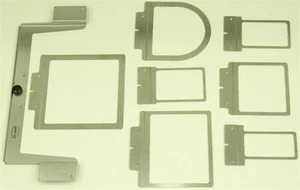 Fast Frames 7 in 1 Emb Hoops for Janome MB4 Melco EP4 Elna 9900 Free Stablizer - Picture 1 of 1