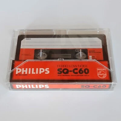 Philips SQ-C60 Audio Cassette - Studio Quality - Sealed Music Cassette - OTT - Image 1 of 3