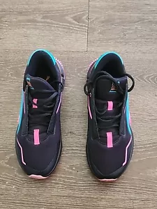 Puma Women's X First Mile Provoke Xtreme Shoes Neon Black Pink 194110-01 Sz 8 - Picture 1 of 10