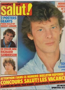 SALUT ! MAGAZINE N° 154 - 1981 KIM WILDE DAVE STRAY CATS HERBERT LEONARD - Picture 1 of 1