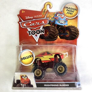 Disney Pixar Cars Toon Deluxe 2010 FRIGHTENING MCMEAN 1/55 Scale Mattel MOC - Picture 1 of 12