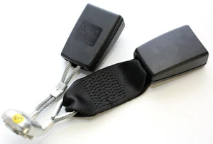 VW Phaeton 3D GP3 Facelift 3D0857739M Sicherheitsgurt Untergut Doppelgurtschloss - Bild 1 von 3