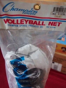 Champion Sports Official Volleyball Net Set, 32 x 3 feet, 2.2mm Brand New - Picture 1 of 6