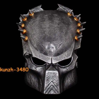 Alien vs Predator AVP Lone Wolf Predator Mask Cosplay Prop Collection Resin Mask - Image 1 of 4