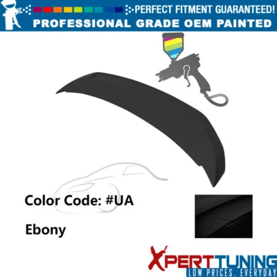 For 10-14 Ford Mustang GT500 Shelby Style ABS Painted #UA Ebony Trunk Spoiler - Image 1 of 4