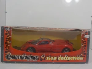 A808 MotorWorks Pagani Zonda C12 Red 1/18 Diecast (Damaged Box) - Picture 1 of 11