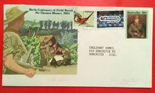 FDC Australia 1984, Birth Centenary of Field Marshal Sir Thomas Blamey - Used