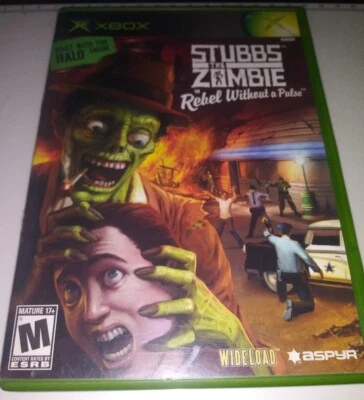 Stubbs the Zombie in Rebel Without a Pulse (Microsoft Xbox, 2005) CIB Tested - Image 1 of 4