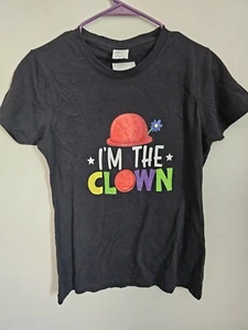 I'm the clown Size XS funny cute tee cotton Women's T-Shirt R-326 - Picture 1 of 5