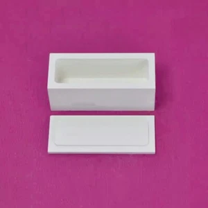 1 Stück NEU Bornitrid Arche / Bornitrid Tiegel mit Deckel 50*15*10 mm - Bild 1 von 2