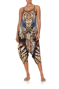 CAMILLA Drop Crotch Jumpsuit Dragon Lady Size S AU 10/US 6 ICONIC PRINT - Bild 1 von 17