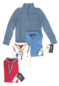 Ralph Lauren RLX Girls ASSRTD Tanks/Polos & 1/4 Zip L/Sleeve Athletic Tops; 7-16 - Picture 1 of 9