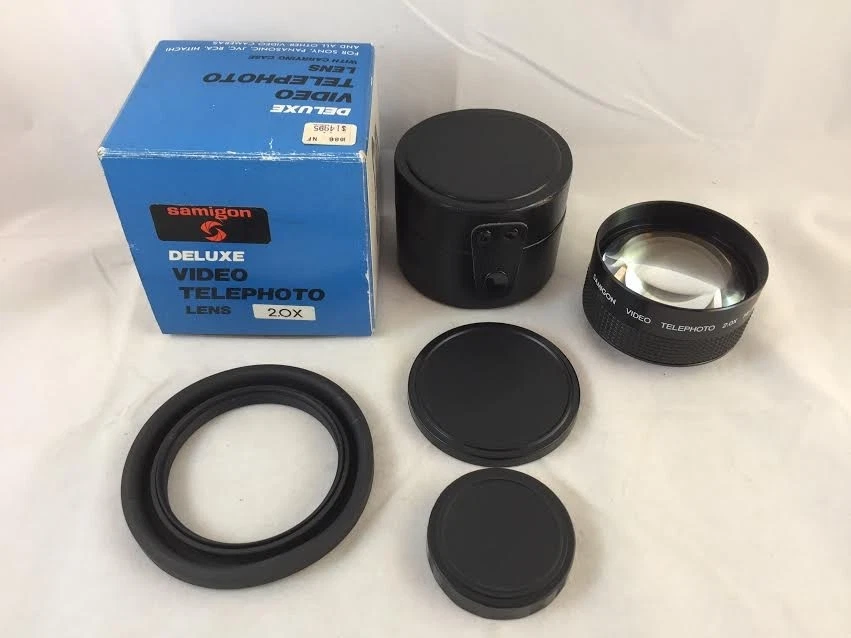 Lente telefoto video Samigon Deluxe nueva stock HI-RESOLUCIÓN  Foto 1 de 1