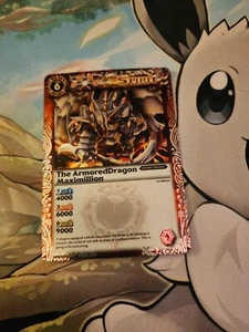 Battle Spirits TCG The ArmoredDragon Maximillion #P 006 1st Edition Foil Promo - Picture 1 of 2