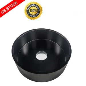 Wheel Balancer Large Truck Rim 7.5" Spacer 2" Deep Backing Plate Black For 40mm - Picture 1 of 8