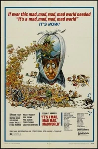 IT'S A MAD MAD MAD MAD WORLD MOVIE POSTER Spencer Tracy - Picture 1 of 1