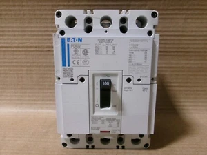 New Eaton PDG2 PDG23G0100TFFL 3 Pole 100 Amp 600V Circuit Breaker FLAWED - Picture 1 of 3