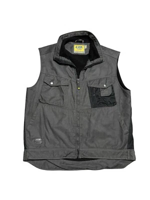 Vintage Snickers Workwear Fleece Lined Vest Gilet Warm Bodywarmer  Size XL - Image 1 of 4