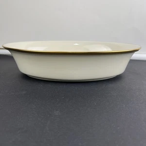 Lenox Ewiges Servieren Gemüse Servier Schüssel 10" Goldrand Neu mit Etikett - Bild 1 von 6